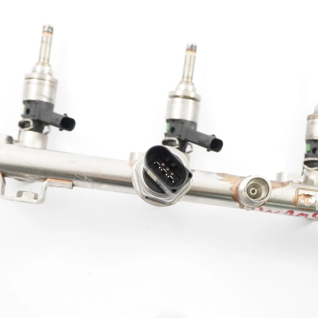 Mercedes W204 W212 M271 Benzin Einspritzdüse Druck Rail Leitung Rohr A2710705195 - SKU A2710705595 - Teilenummer A2710705595