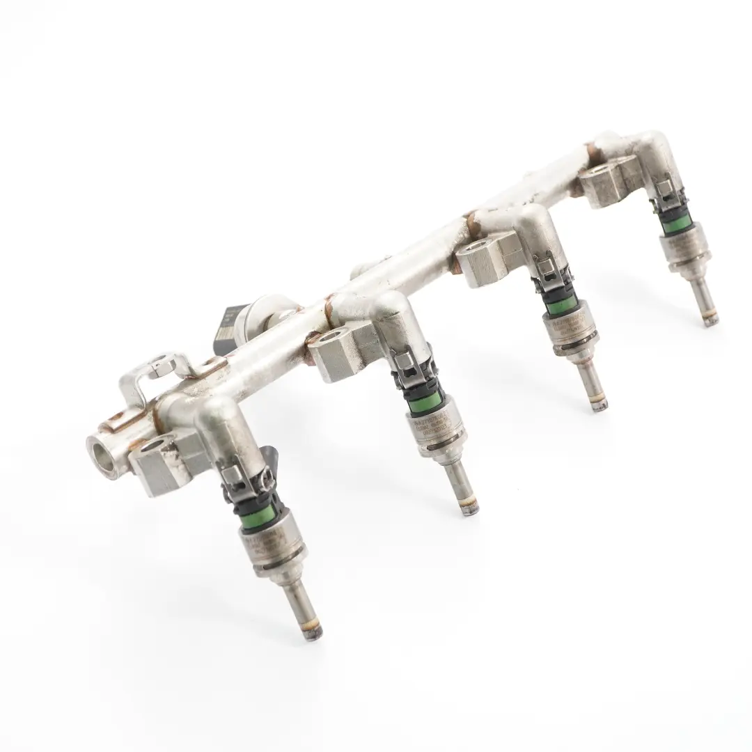 Mercedes W204 W212 M271 Benzin Einspritzdüse Druck Rail Leitung Rohr A2710705195 - SKU A2710705595 - Teilenummer A2710705595