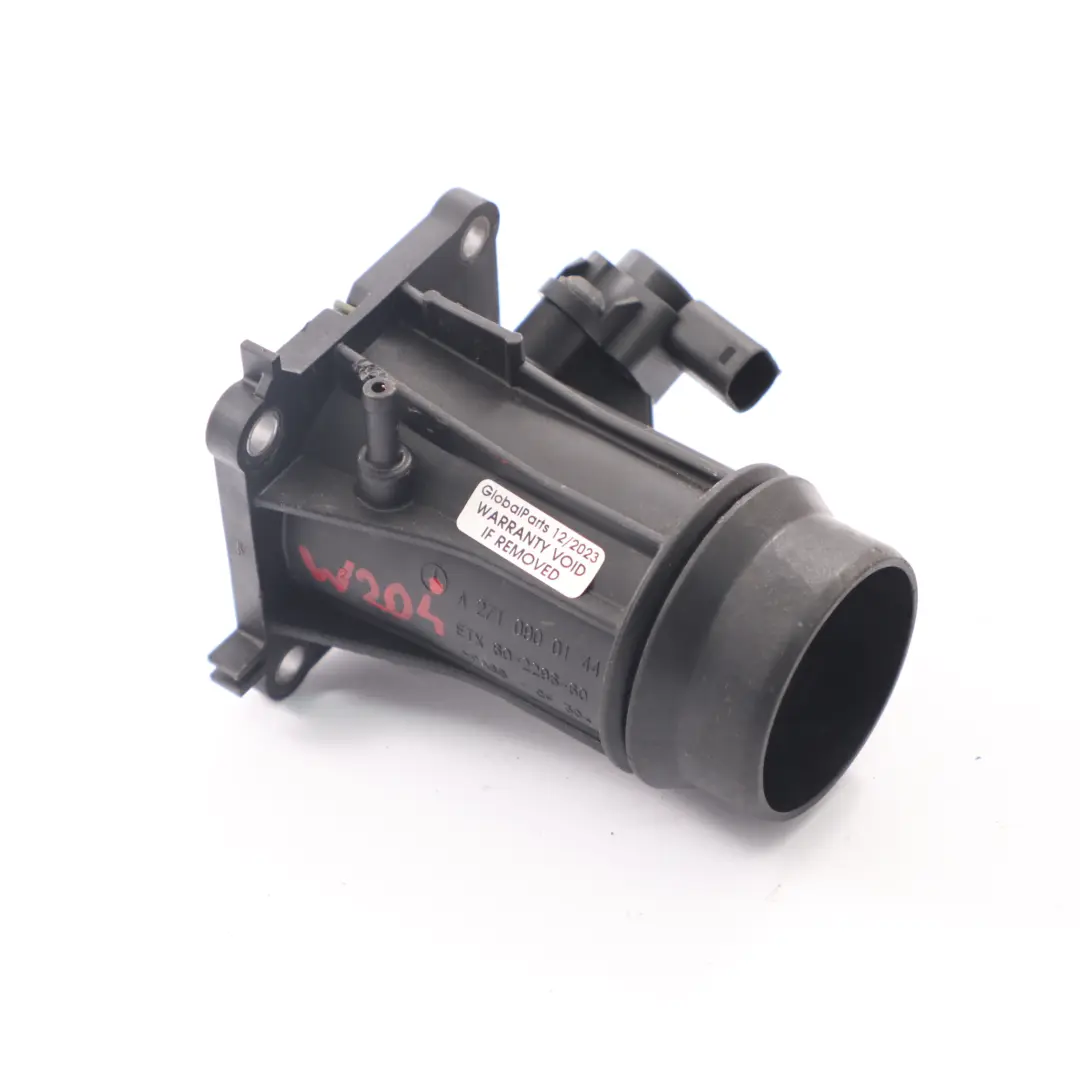 Mercedes W204 M271 Flansch Drosselklappe Lufteinlasskrümmer Rohr - SKU A2710900144 - Teilenummer A2710900144
