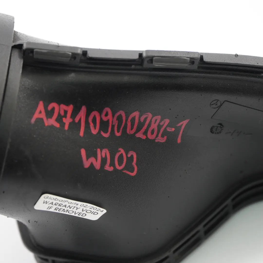  Tubo di aspirazione Mercedes W203 CL203 C209 Tubo di ingresso aria Silenziatore - SKU A2710900282-1 - Numero di parte A2710900282