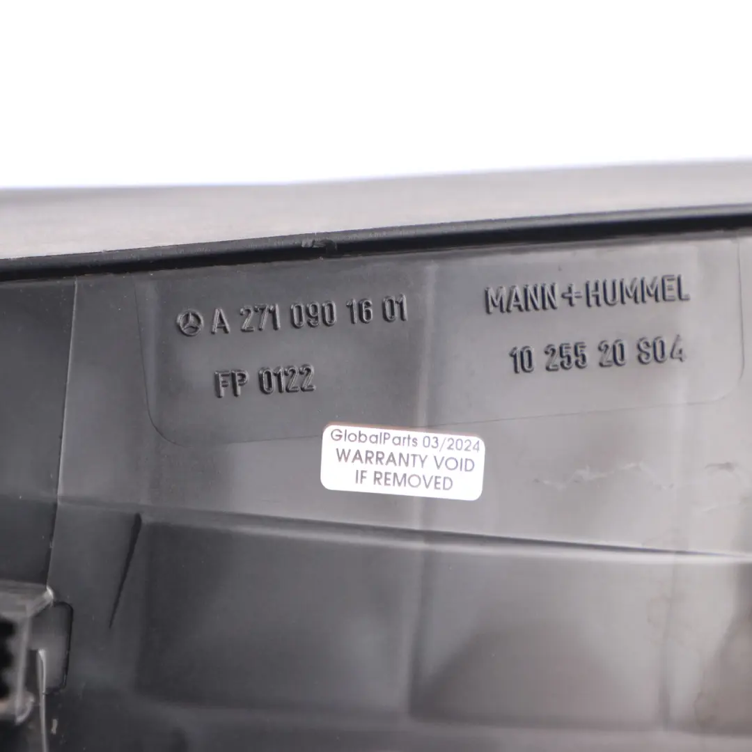 Mercedes W204 M271 Dolna Część Obudowy Filtra Powietrza - SKU A2710901601-1 - Numer Części A2710901601
