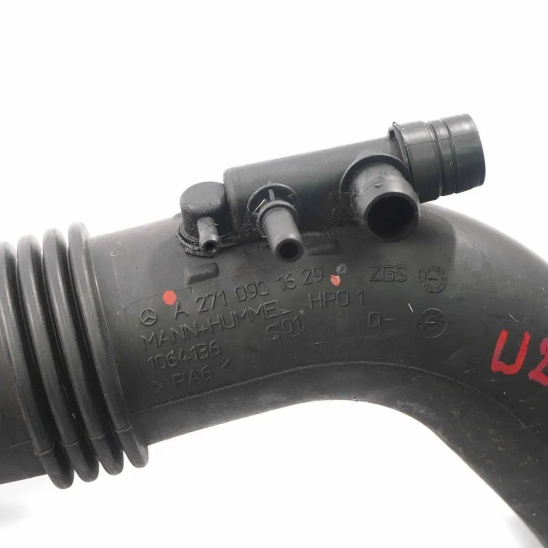 Air Intake Pipe Mercedes W204 W212 M271 Turbocharger Turbo Hose - SKU A2710901629 - Part number A2710901629