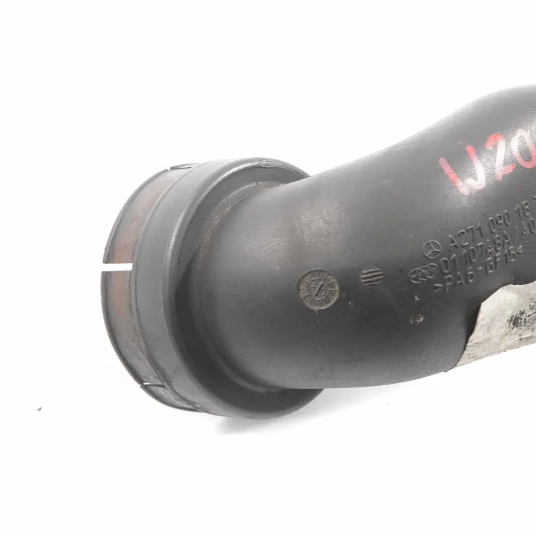 Mercedes W203 W204 W212 M271 Manguera Admisión Aire Tubo Carga Intercooler - SKU A2710901837-2 - Número de pieza A2710901837