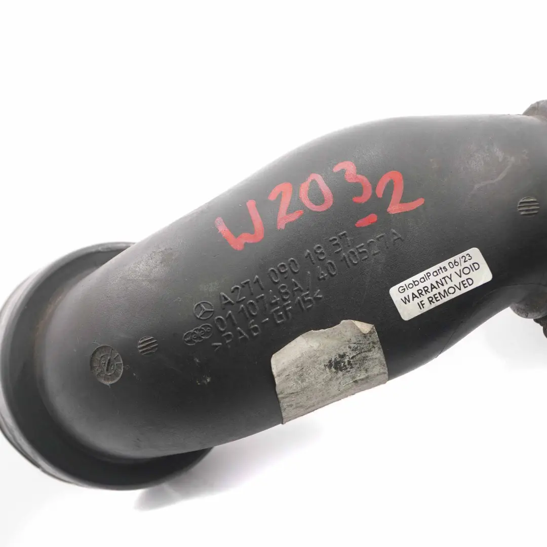 M271 Tubo aspirazione dell'aria Tubo carico per Mercedes W203 W204 con numero di parte A2710901837 Mercedes W203 W204 M271 Tubo aspirazione dell'aria Tubo carico - SKU A2710901837-2 - Numero di parte A2710901837