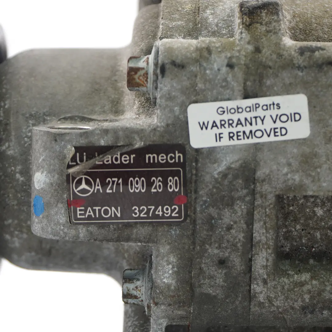 M271 Petrol to Supercharger Mercedes W203 W211 Kompressor with Part number A2710902680 Supercharger Mercedes W203 W211 Kompressor M271 Petrol - SKU A2710902680 - Part number A2710902680