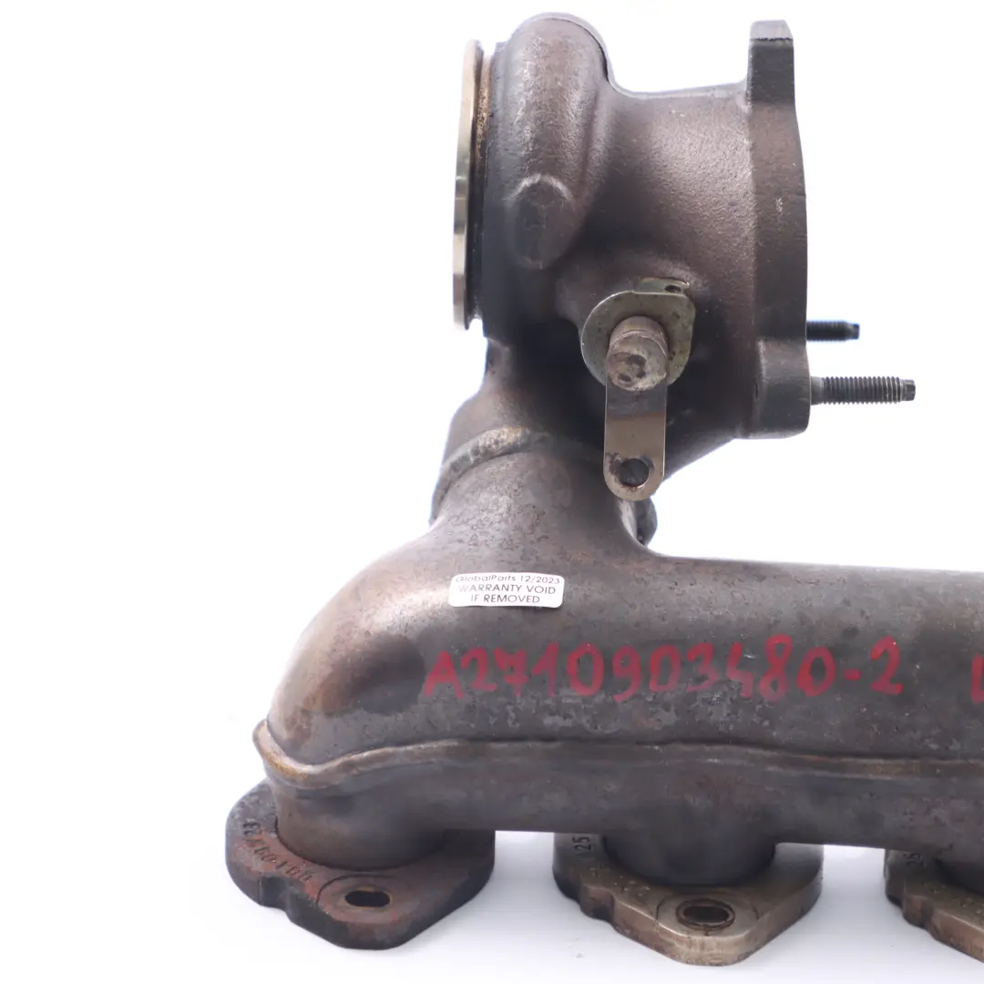 M271 Manifold de Gaz d'Echappement Turbo Côté chaud pour Mercedes W204 à propos du numéro de pièce A2710903480 Mercedes W204 M271 Manifold de Gaz d'Echappement Turbo Côté chaud - SKU A2710903480-2 - Numéro de pièce A2710903480