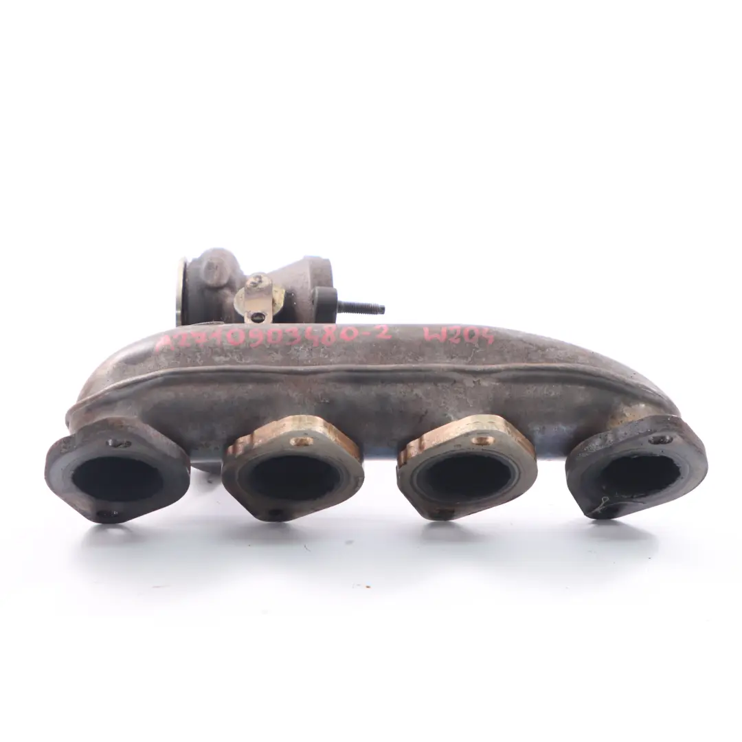 Mercedes W204 M271 benzina collettore gas di scarico Turbo lato caldo flangia - SKU A2710903480-2 - Numero di parte A2710903480