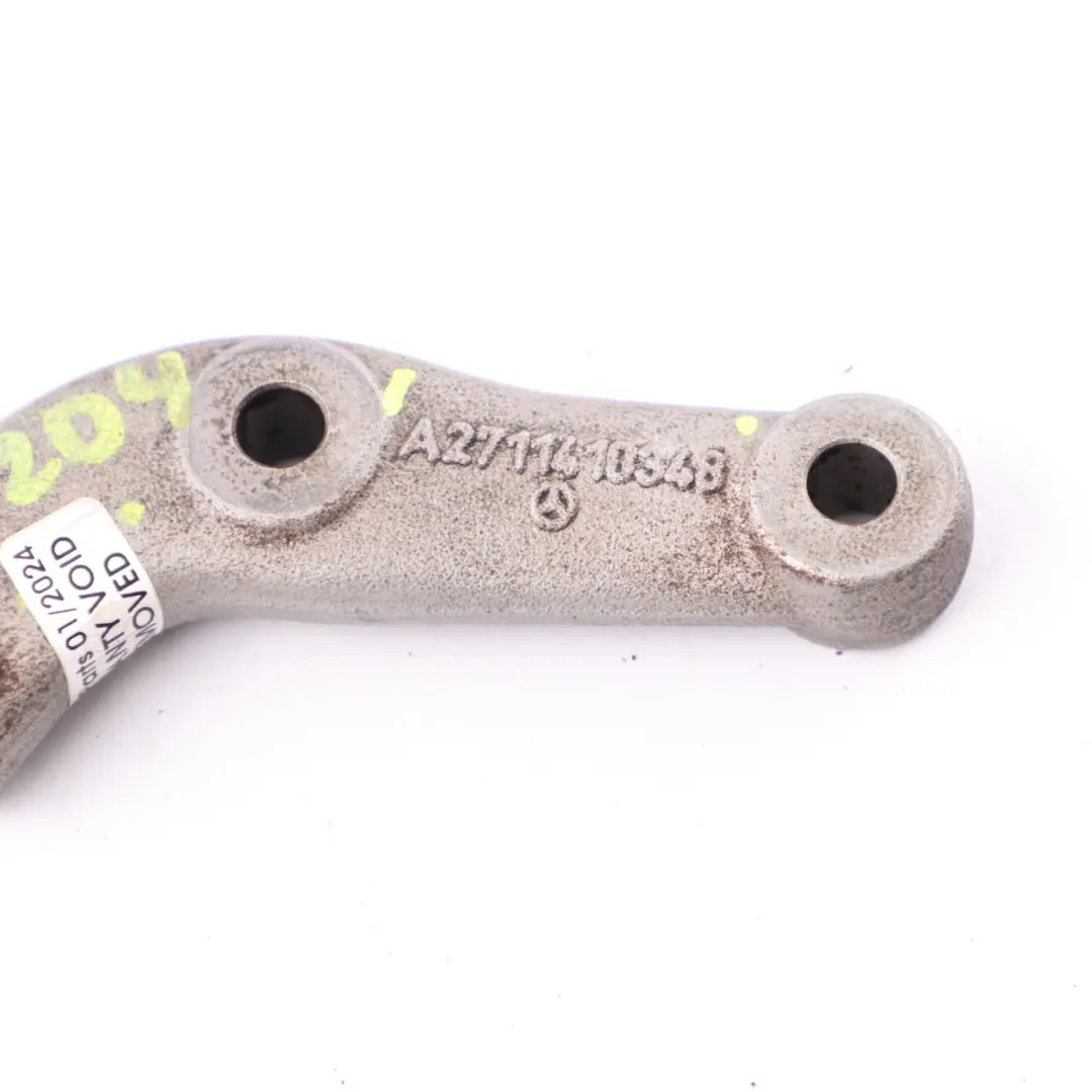 Mercedes W204 W212 M271 Exhaust Bracket Front Mounting Holder - SKU A2711410348 - Part number A2711410348
