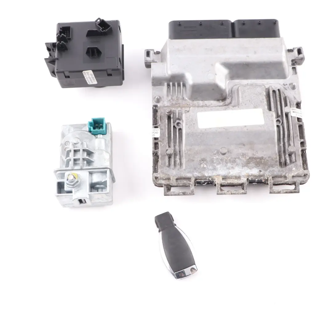 Mercedes W204 C250 BlueEFFICIENCY M271.860 204HP Engine ECU Kit Key - SKU A2711500391-3 - Part number A2711500391