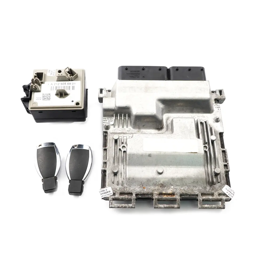 271.861 184HP Engine ECU Kit Keys Lock to Mercedes R172 BlueEFFICIENCY with Part number A2711500391 Mercedes R172 BlueEFFICIENCY 271.861 184HP Engine ECU Kit Keys Lock - SKU A2711500391-6 - Part number A2711500391
