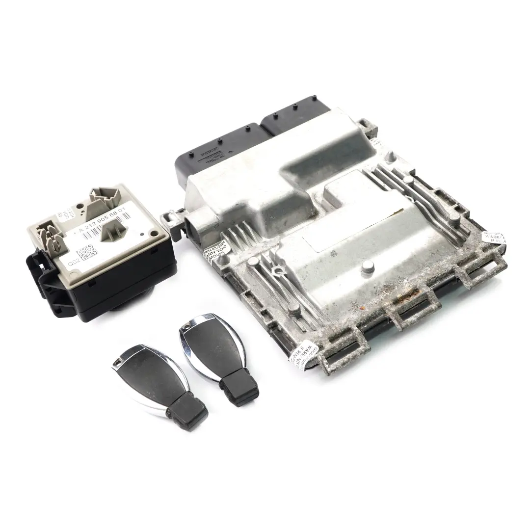 Mercedes R172 BlueEFFICIENCY 271.861 184HP Engine ECU Kit Keys Lock - SKU A2711500391-6 - Part number A2711500391