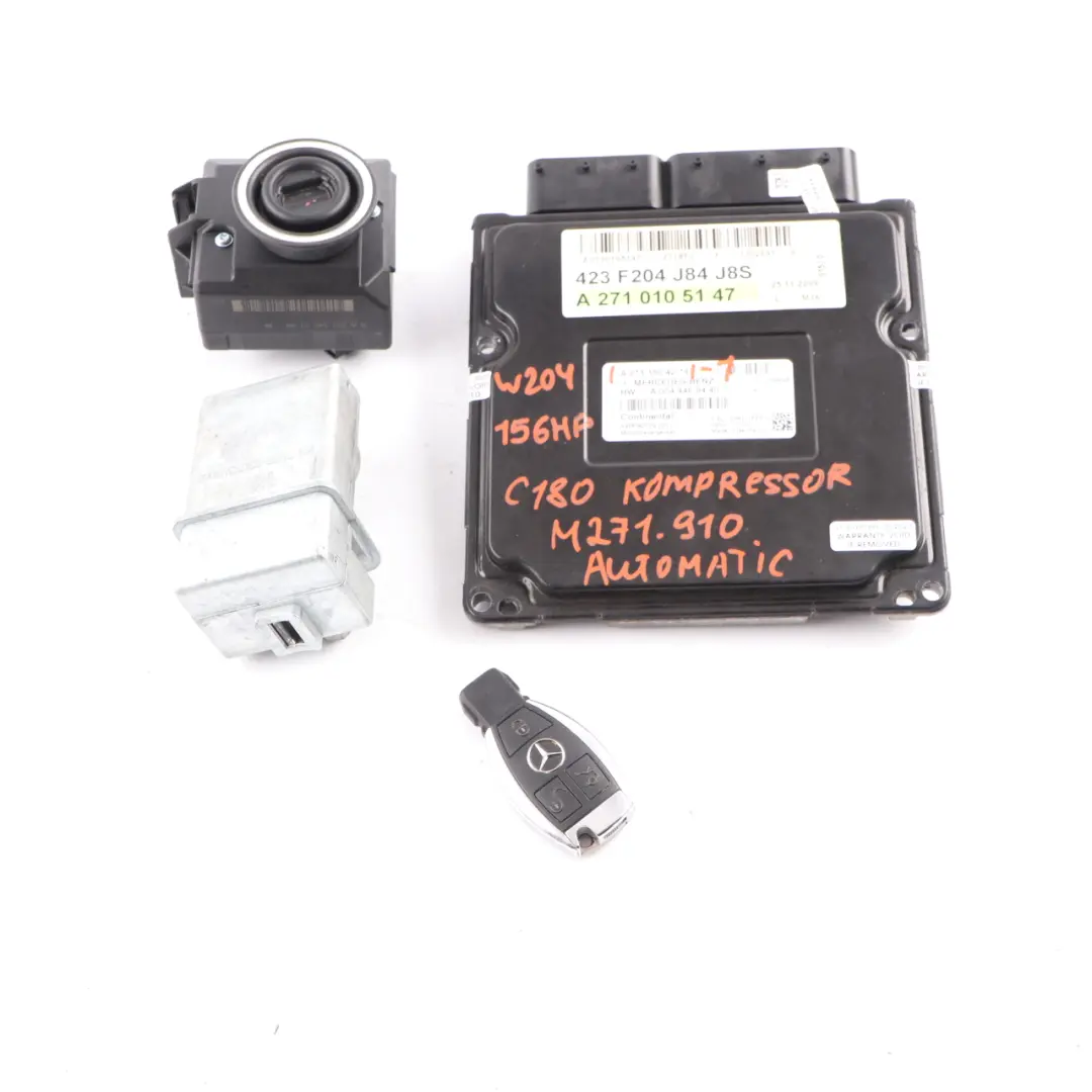 C180 Kompressor M271 Engine Control Unit Module ECU to Mercedes W204 with Part number A2711502779 Mercedes W204 C180 Kompressor M271 Engine Control Unit Module ECU - SKU A2711502779 - Part number A2711502779