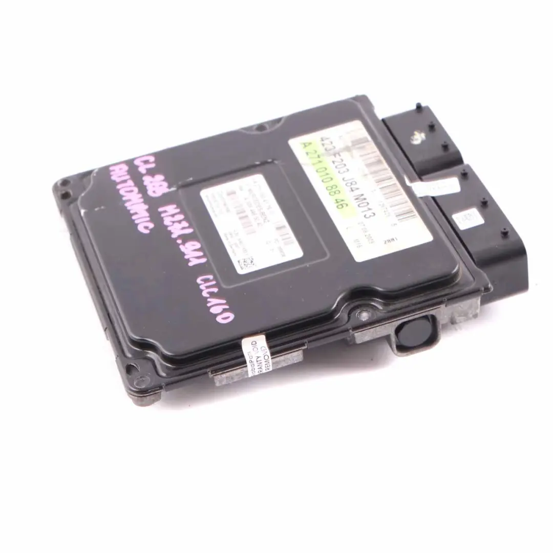 CLC160 Kompressor M271 Engine Control Unit Module ECU to Mercedes CL203 with Part number A2711504179 Mercedes CL203 CLC160 Kompressor M271 Engine Control Unit Module ECU - SKU A2711504179 - Part number A2711504179