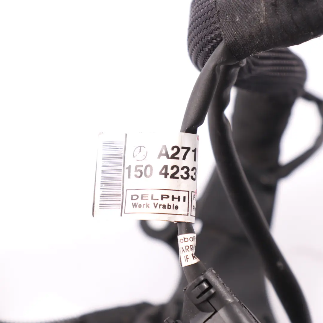 Wiring Mercedes W204 W212 M271 Petrol Harness Loom Cable to Engine with Part number A2711504233 Engine Wiring Mercedes W204 W212 M271 Petrol Harness Loom Cable - SKU A2711504233 - Part number A2711504233