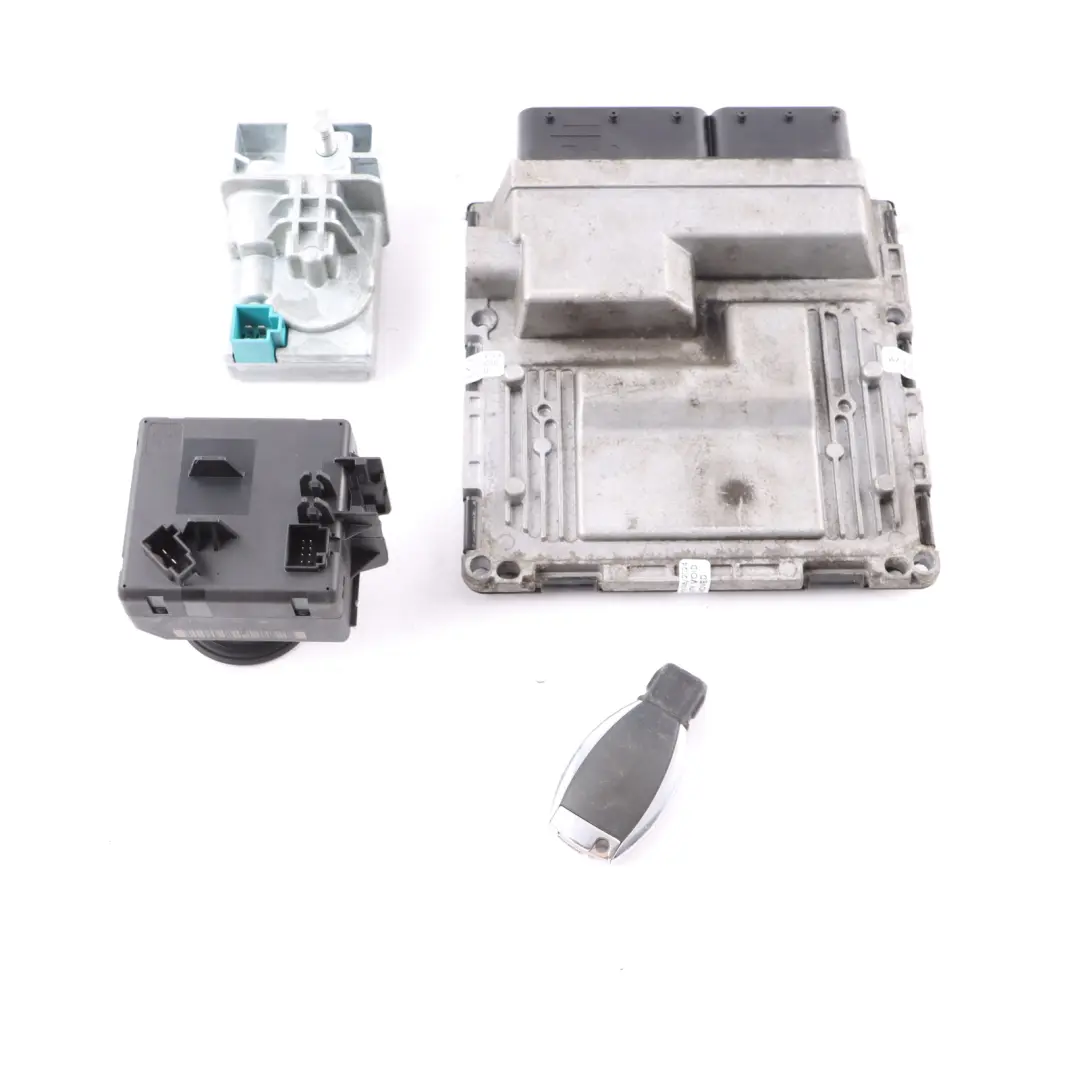 Mercedes W204 C180 156HP Kompressor 271.910 Engine ECU Kit Key Lock - SKU A2711504279-2 - Part number A2711504279