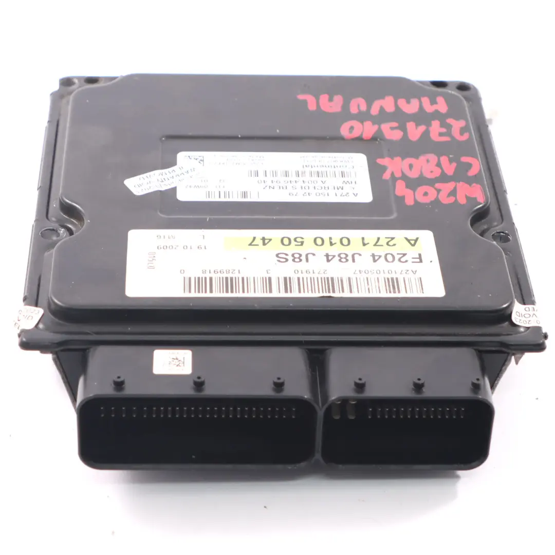 Mercedes W204 C180 156HP Kompressor M271.910 Engine ECU Manual - SKU A2711504279 - Part number A2711504279