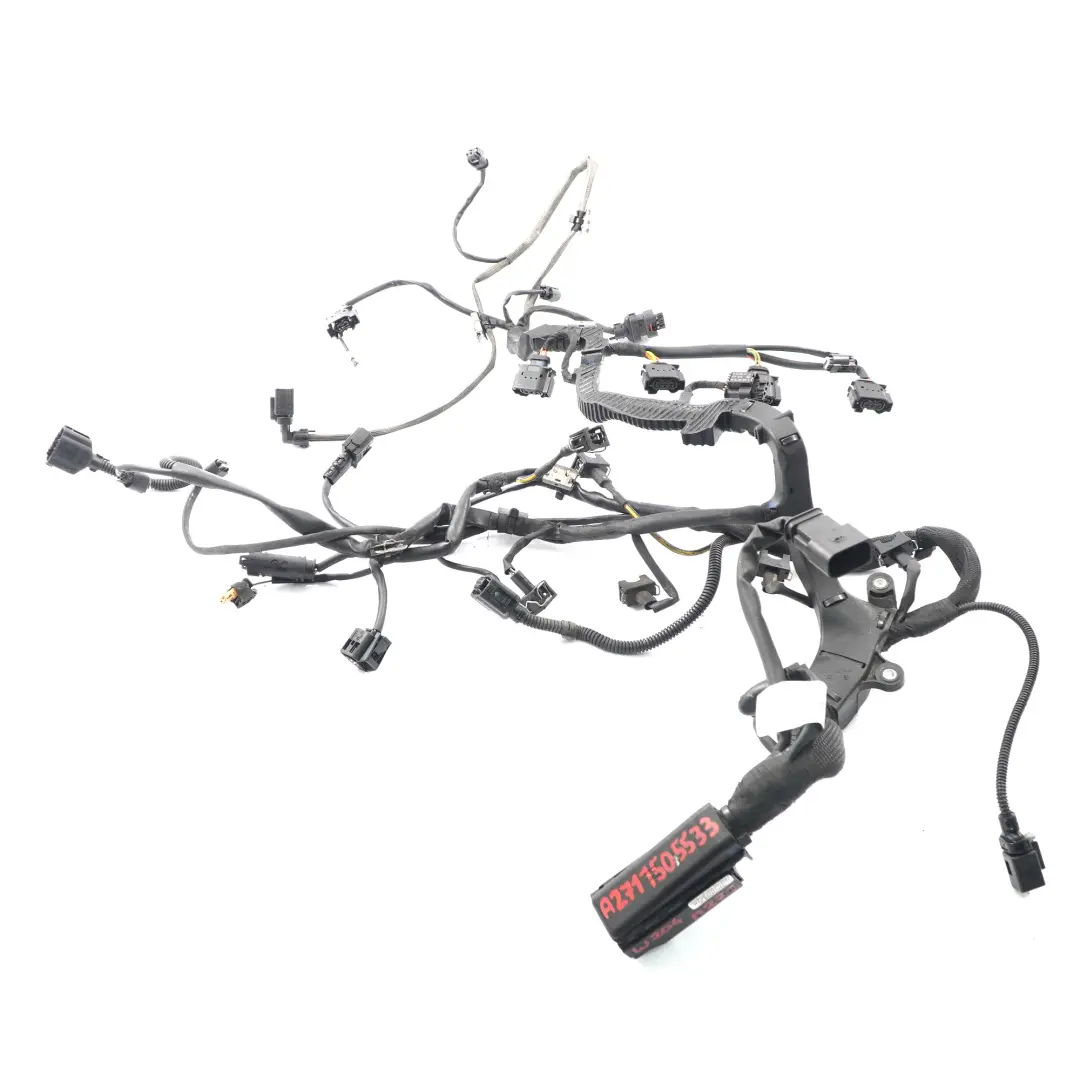 Mercedes W204 Petrol Engine M271 Engine Wiring Harnes - SKU A2711505533 - Part number A2711505533