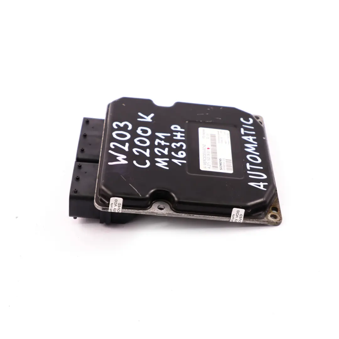 Mercedes-Benz C W203 C200 Kompressor M271 Engine Control Unit ECU to with Part number A2711530691 Mercedes-Benz C W203 C200 Kompressor M271 Engine Control Unit ECU - SKU A2711530691 - Part number A2711530691