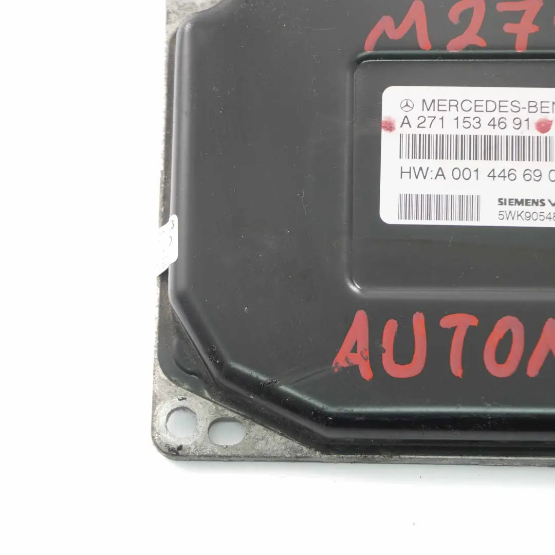 C200 Kompressor M271.940 163HP Moteur ECU Automatique pour Mercedes W203 à propos du numéro de pièce A2711534691 Mercedes W203 C200 Kompressor M271.940 163HP Moteur ECU Automatique - SKU A2711534691 - Numéro de pièce A2711534691