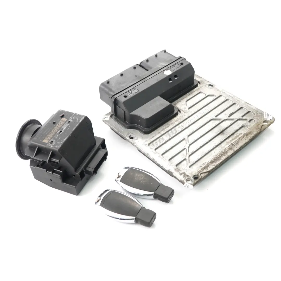 200K 163HP 271.944 Engine ECU Kit Keys Lock Mercedes R171 SLK - SKU A2711535391-3 - Part number A2711535391