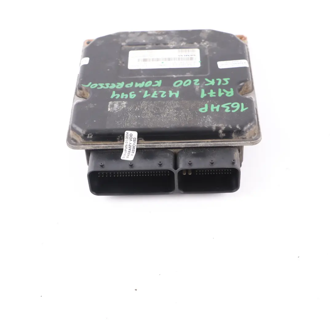 163HP M271.944 Kompressor Engine ECU Automatic to Mercedes R171 SLK 200 with Part number A2711539779 Mercedes R171 SLK 200 163HP M271.944 Kompressor Engine ECU Automatic - SKU A2711539779 - Part number A2711539779