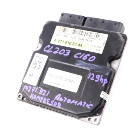 Mercedes CLC CL203 C160 122HP 271.921 Engine Unit ECU Automatic - SKU A2711539879-1 - Part number A2711539879