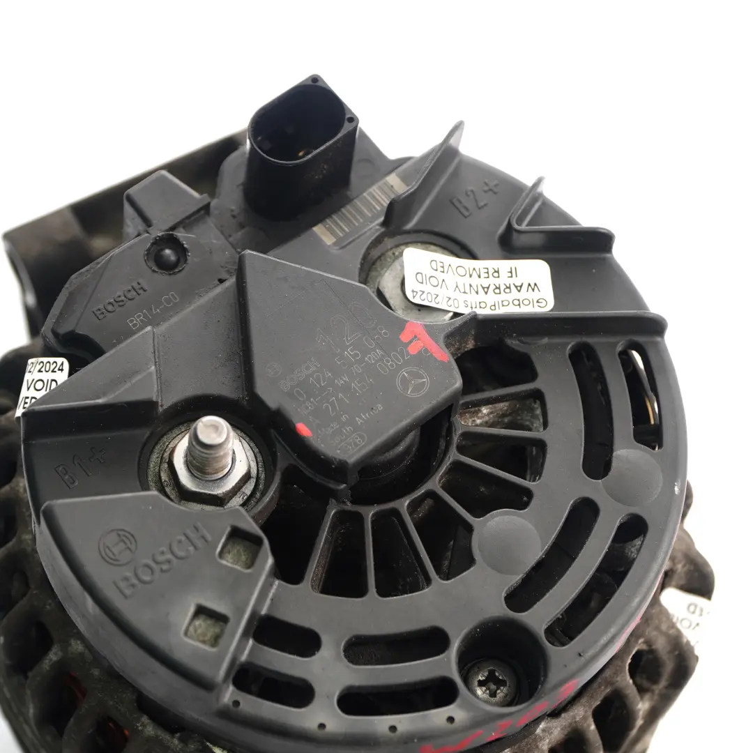 Mercedes W203 W211 C209 M271 Petrol Engine Alternator - SKU A2711540802-1 - Part number A2711540802