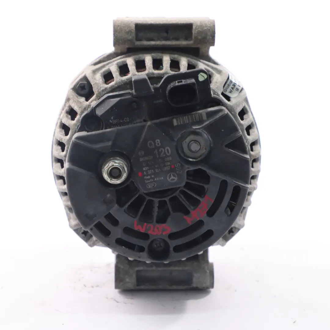 M271 Alternatore benzina per Mercedes W203 W211 C209 con numero di parte A2711540802 Mercedes W203 W211 C209 M271 Alternatore benzina - SKU A2711540802 - Numero di parte A2711540802
