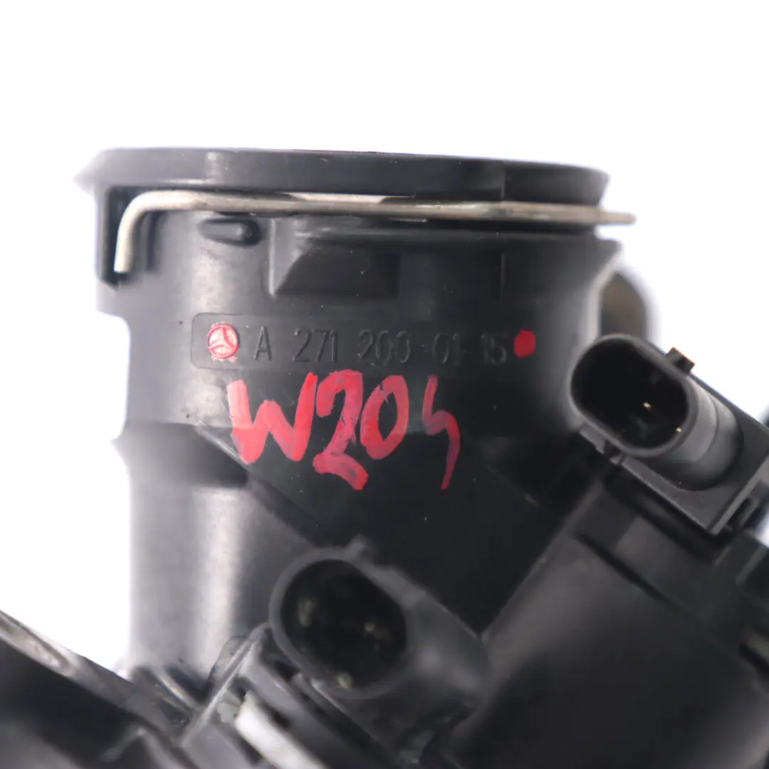M271 Termostato liquido raffreddamento alloggiamento per Mercedes W204 con numero di parte A2712000115 Mercedes W204 M271 Termostato liquido raffreddamento alloggiamento - SKU A2712000115 - Numero di parte A2712000115
