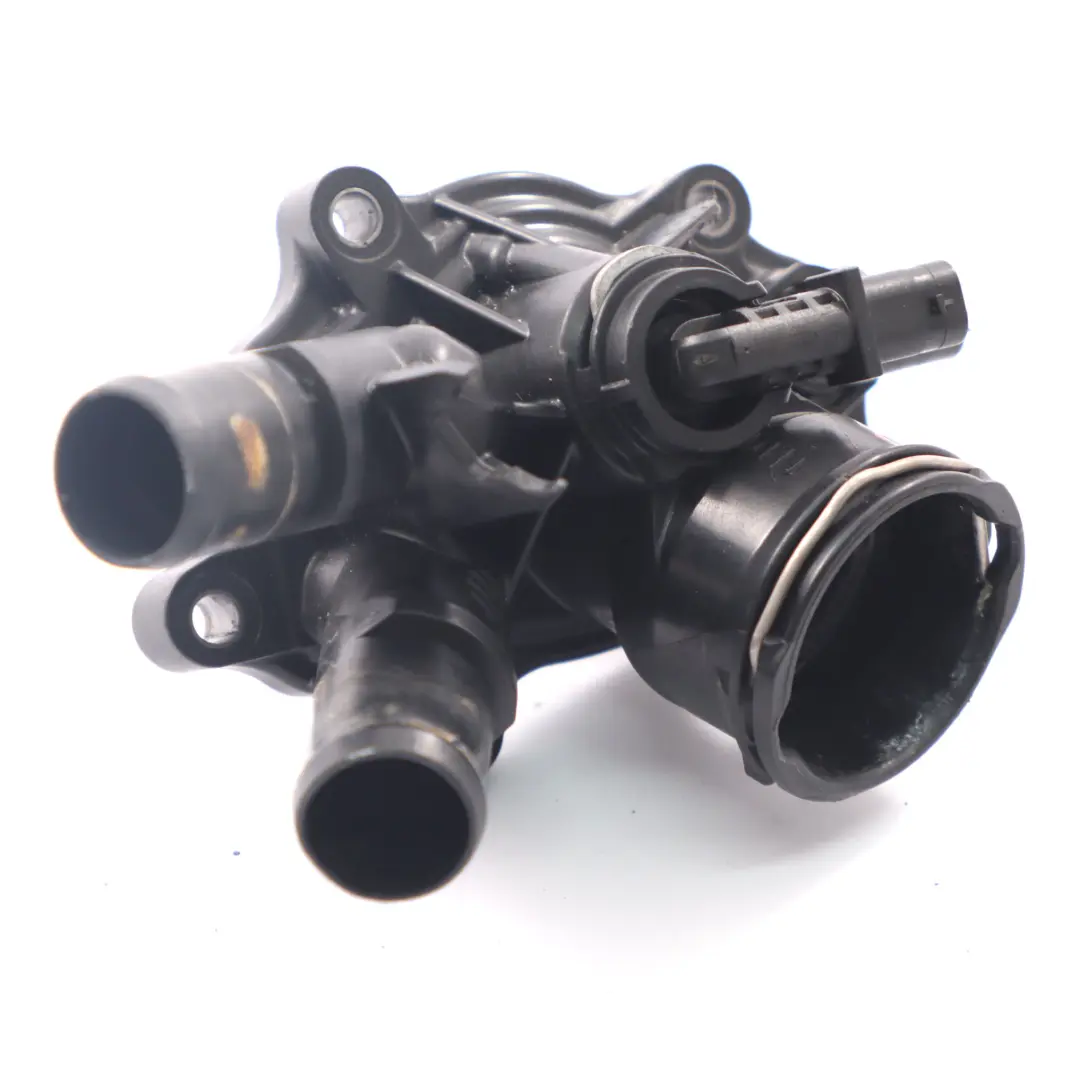 M271 Coolant Thermostat With Housing Unit to Mercedes W204 with Part number A2712000115 Mercedes W204 M271 Coolant Thermostat With Housing Unit - SKU A2712000115 - Part number A2712000115