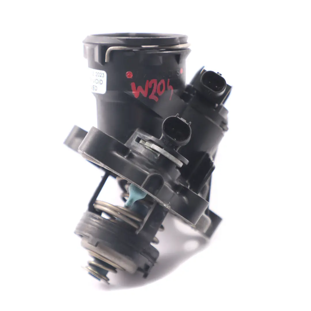 M271 termostato refrigerante con la unidad de vivienda para Mercedes W204 con número de pieza A2712000115 Mercedes W204 M271 termostato refrigerante con la unidad de vivienda - SKU A2712000115 - Número de pieza A2712000115