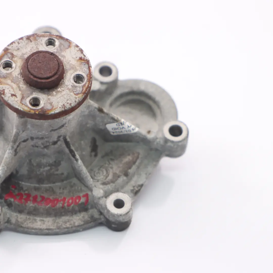  Pompe à eau Mercedes W204 Moteur essence M271 Pompe refroidissement - SKU A2712001001 - Numéro de pièce A2712001001