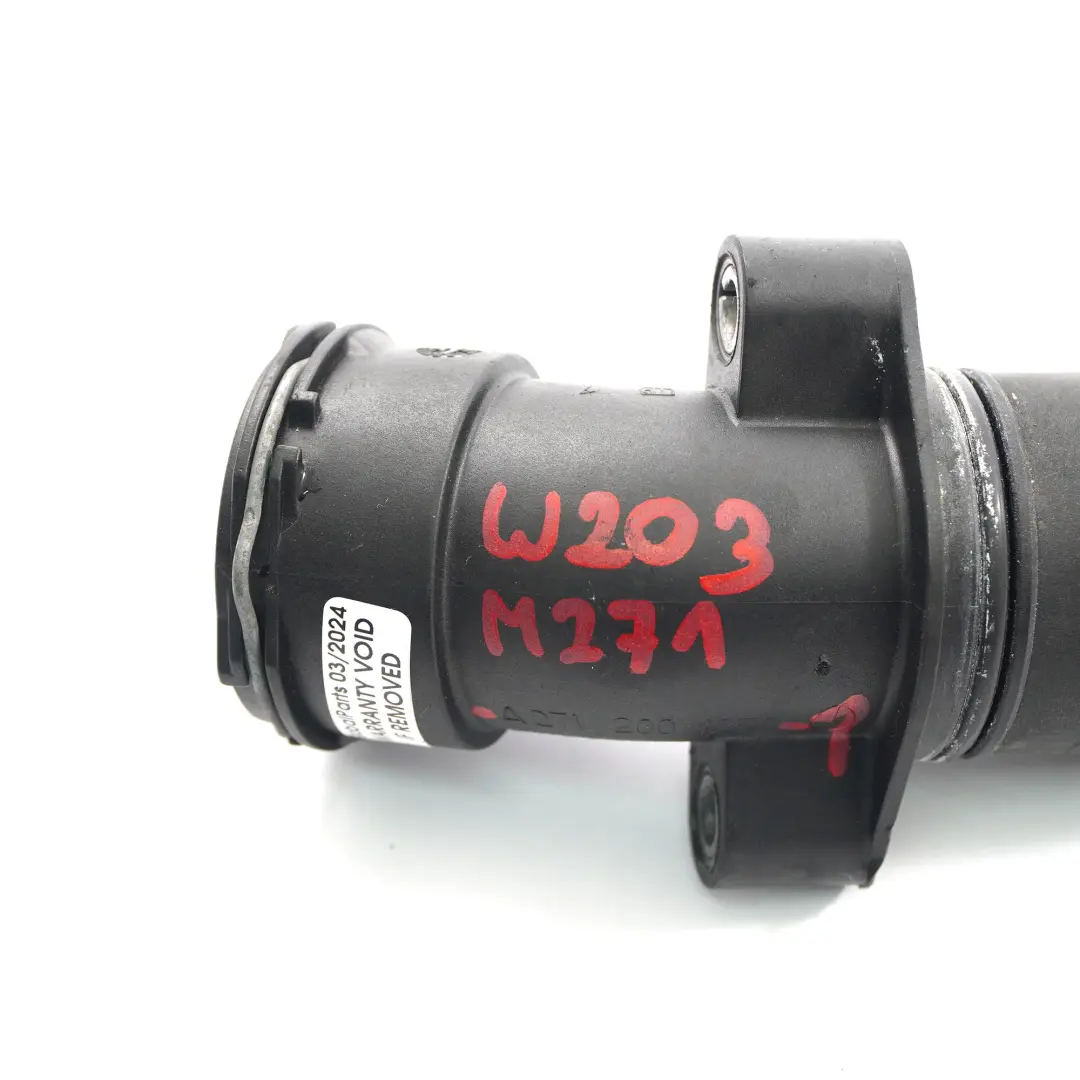 Flangia liquido raffreddamento Mercedes W203 M271 Alloggiamento termostato per con numero di parte A2712001256 Flangia liquido raffreddamento Mercedes W203 M271 Alloggiamento termostato - SKU A2712001256-1 - Numero di parte A2712001256