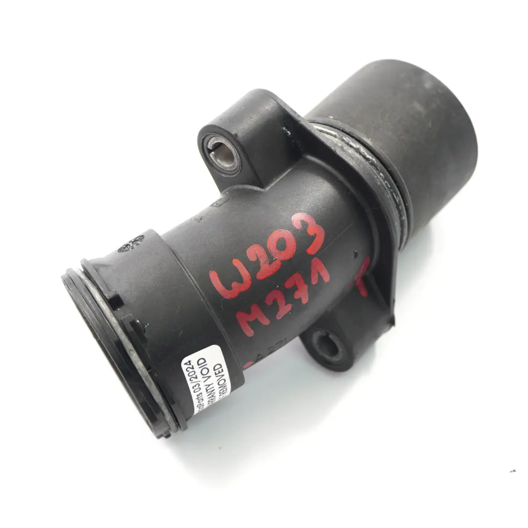 M271 Brida De Refrigerante Motor De Gasolina para Mercedes W203 con número de pieza A2712001256 Mercedes W203 M271 Brida De Refrigerante Motor De Gasolina - SKU A2712001256 - Número de pieza A2712001256