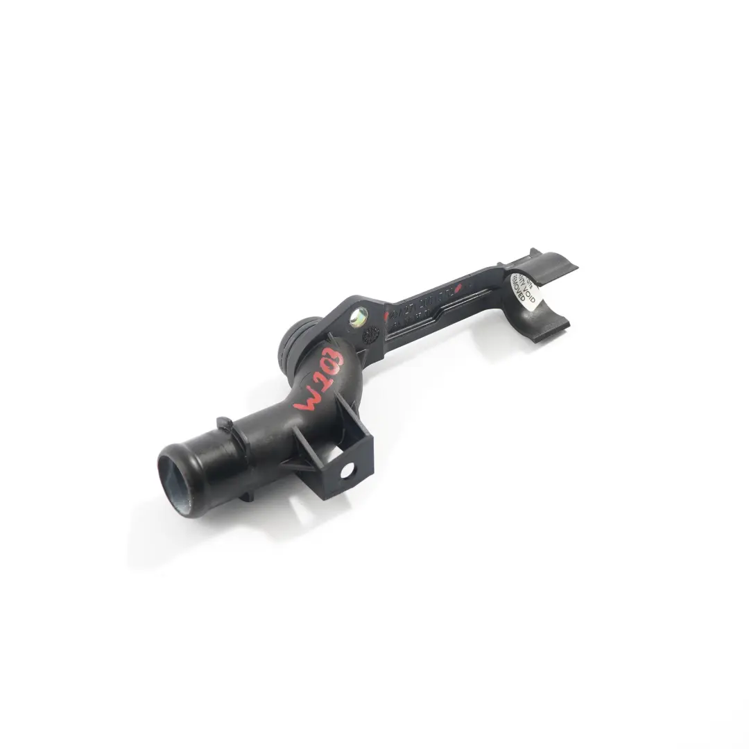 M271 Motor de Gasolina Conector de Tubo de Agua para Mercedes W203 con número de pieza A2712001352 Mercedes W203 M271 Motor de Gasolina Conector de Tubo de Agua - SKU A2712001352 - Número de pieza A2712001352