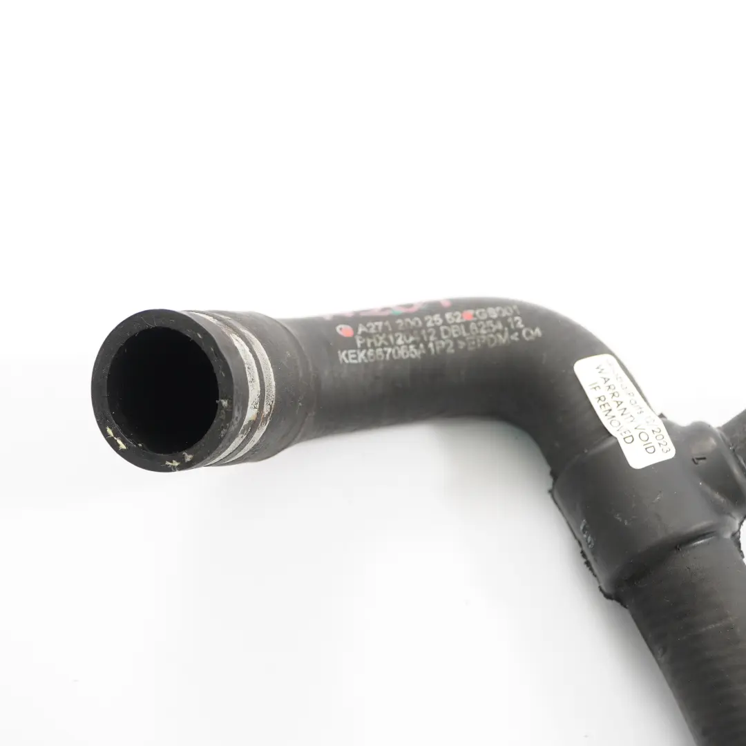 Tubo acqua Mercedes W204 M271 liquido raffreddamento radiator motore A2045010282 per con numero di parte A2712002552 Tubo acqua Mercedes W204 M271 liquido raffreddamento radiator motore A2045010282 - SKU A2712002552 - Numero di parte A2712002552