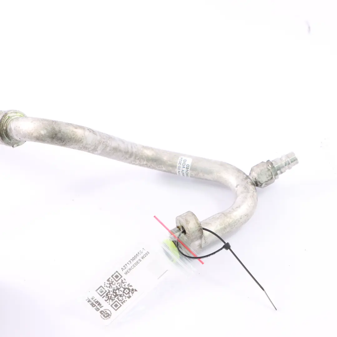 Mercedes C CLK W203 C209 OM271 Kompressor Air Conditioning Air Con Pipe Line - SKU A2712300556-1 - Part number A2712300556