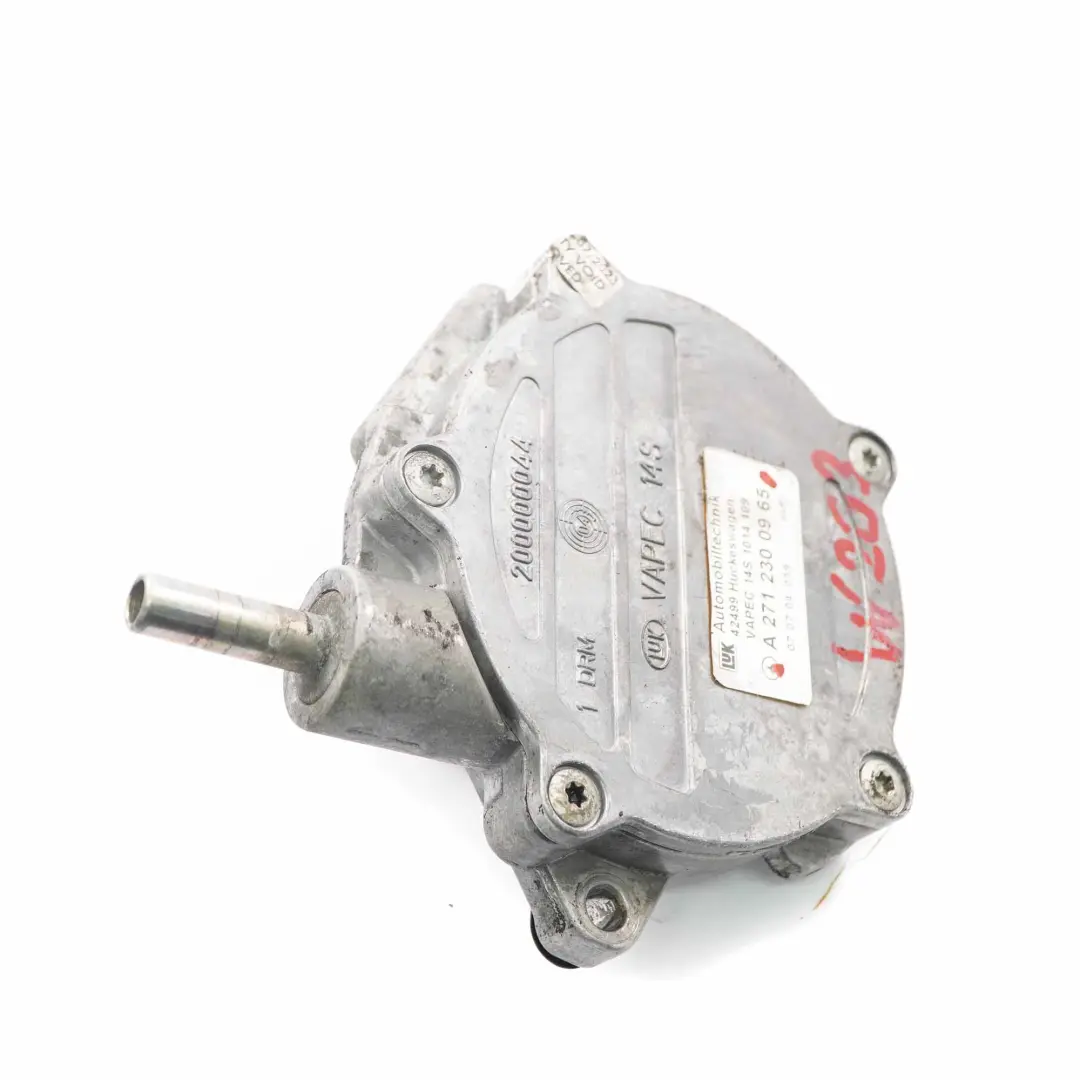 M271 Petrol Vacuum Pump to Mercedes W203 W209 with Part number A2712300965 Mercedes W203 W209 M271 Petrol Vacuum Pump - SKU A2712300965 - Part number A2712300965