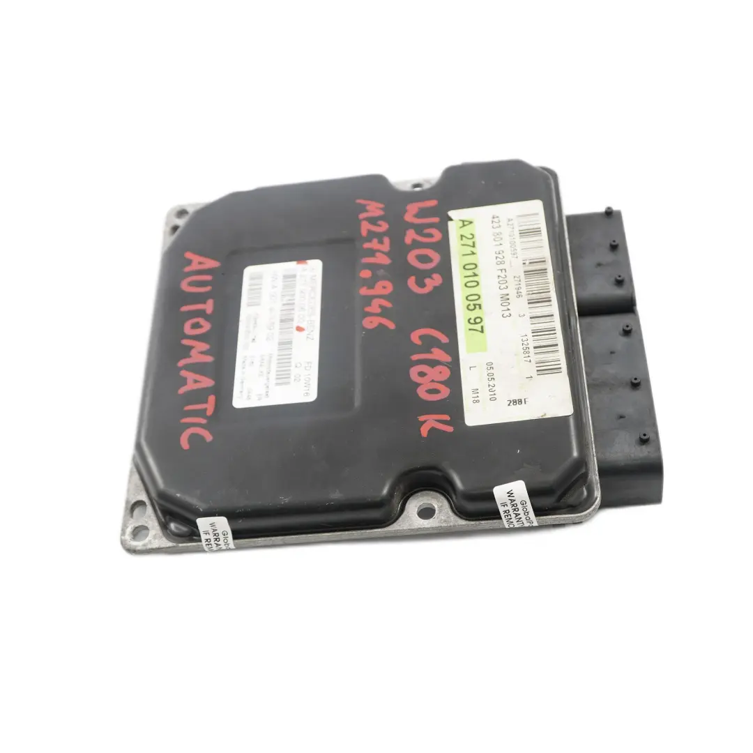 C180 Kompressor M271.946 Engine Control Unit ECU to Mercedes W203 with Part number A2719000600 Mercedes W203 C180 Kompressor M271.946 Engine Control Unit ECU - SKU A2719000600 - Part number A2719000600