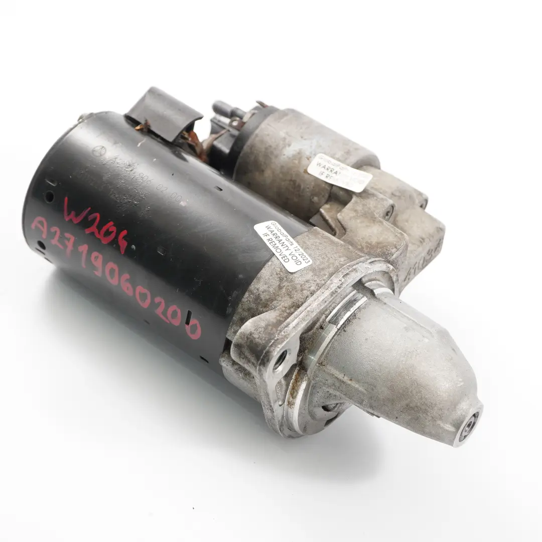 Mercedes W204 W211 W212 S212 Engine Starter Motor - SKU A2719060200 - Part number A2719060200