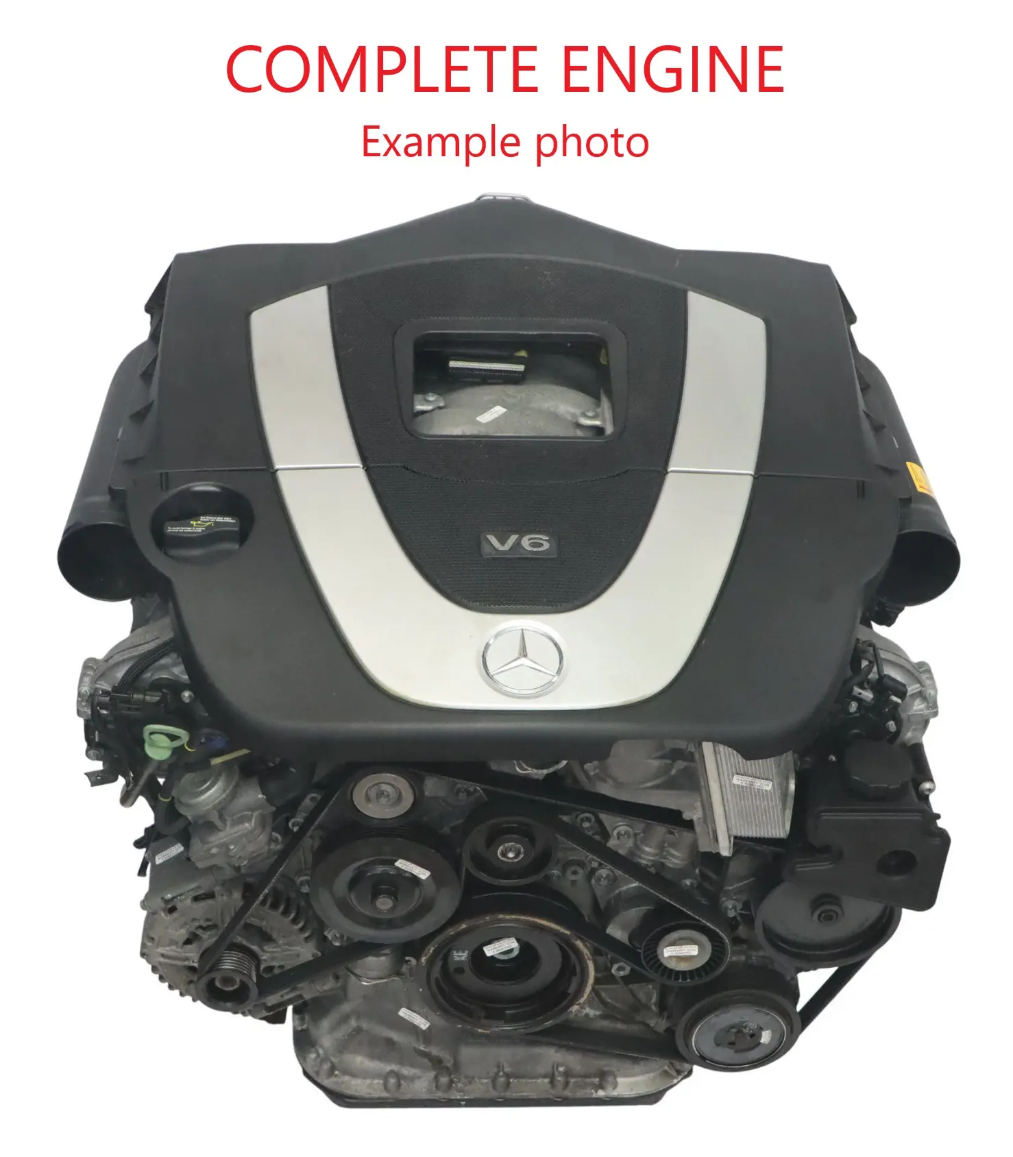 Mercedes W221 S 350 V6 Motor Desnudo 272965 272.965 272HP 89 000 km, GARANTÍA