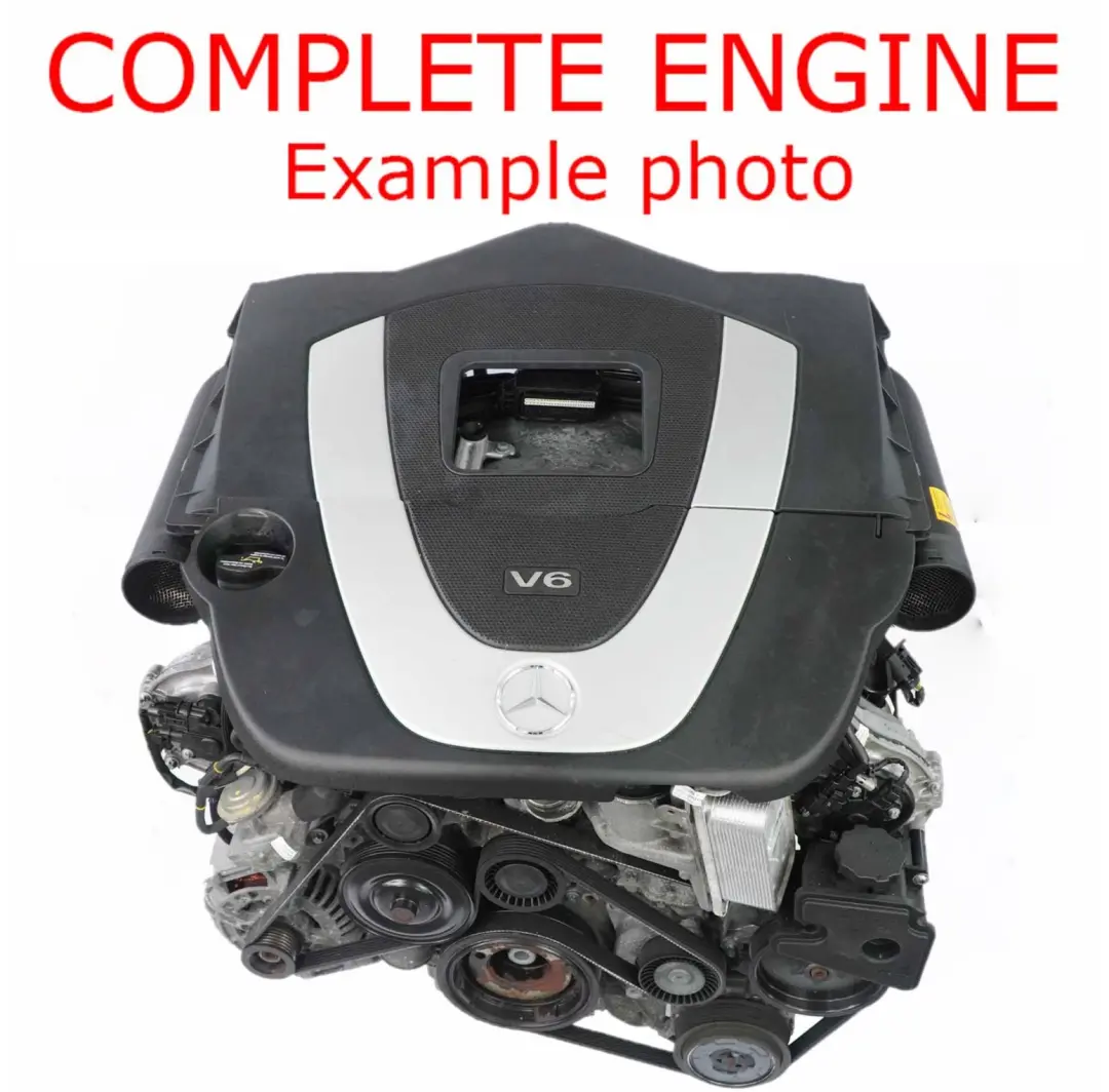 272HP Bare Engine 272964 272.964 WARRANTY to Mercedes W211 E 350 CLS C219 3.5 V6 with Part number A2720109902 Mercedes W211 E 350 CLS C219 3.5 V6 272HP Bare Engine 272964 272.964 WARRANTY - SKU A2720109902 - Part number A2720109902