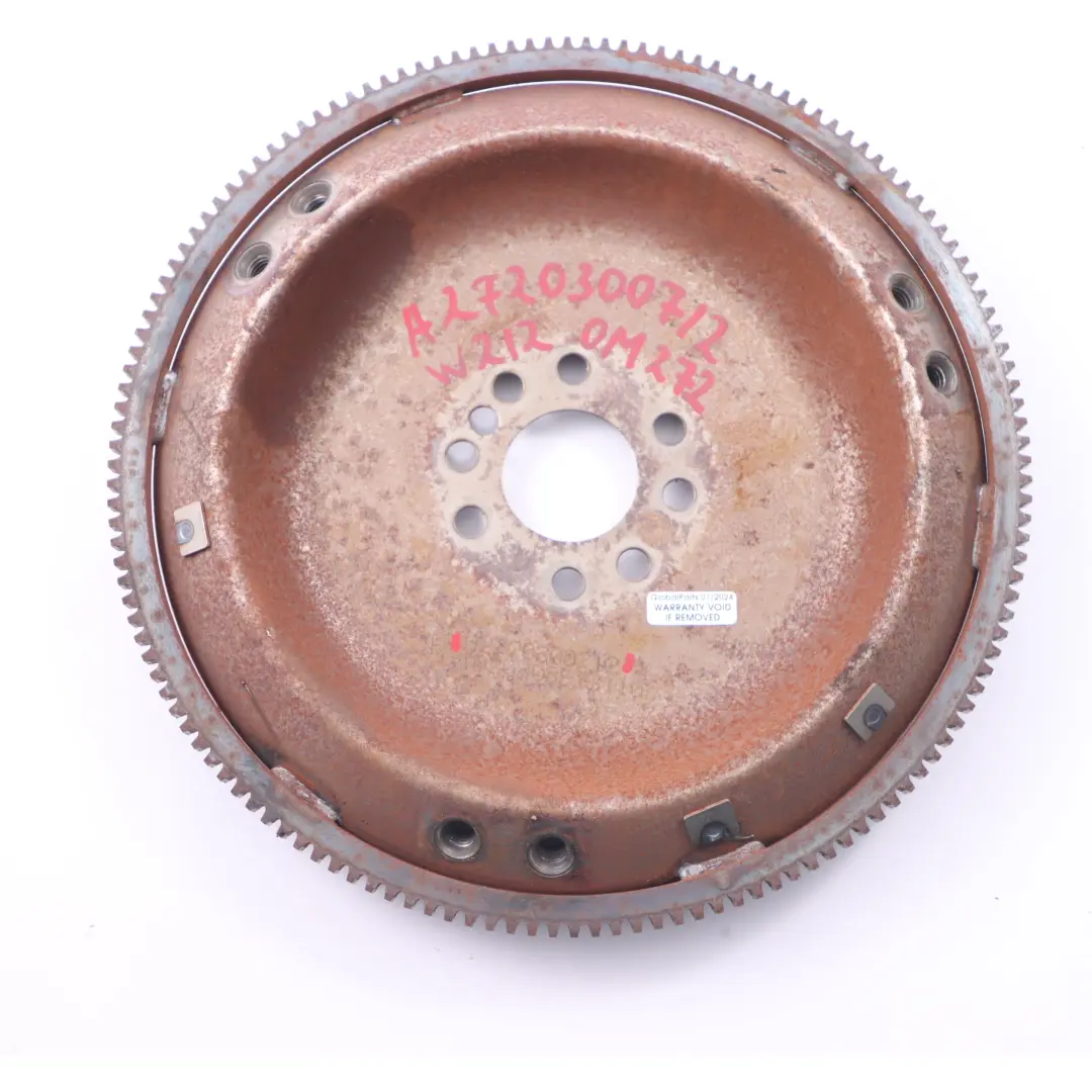 OM272 Volant d'inertie Couronne démarreur automatique pour Mercedes W212 à propos du numéro de pièce A2720300712 Mercedes W212 OM272 Volant d'inertie Couronne démarreur automatique - SKU A2720300712 - Numéro de pièce A2720300712