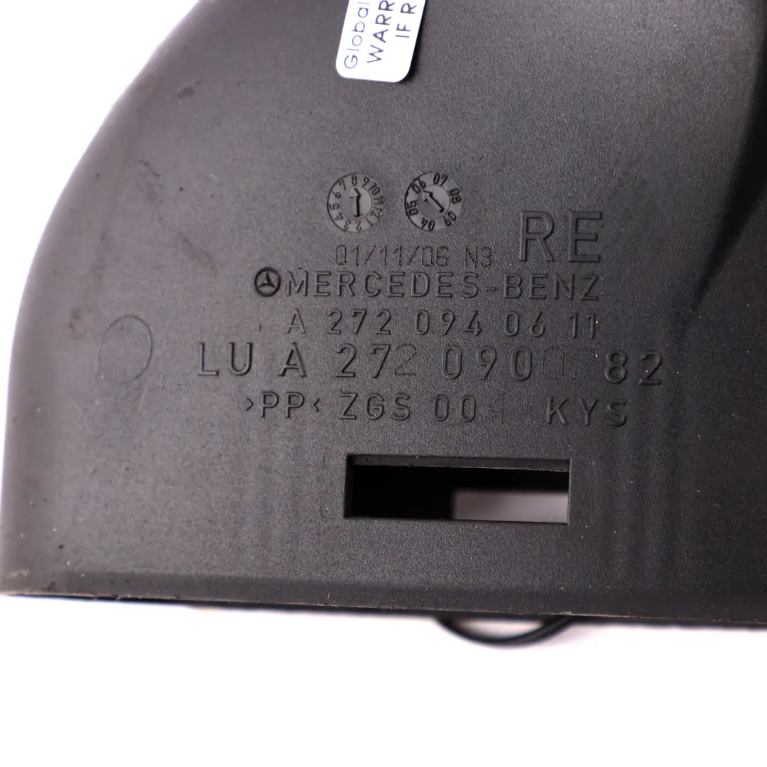 M272 Petrol Intake Hose Air Duct Pipe Tube Right O/S A2720940611 to Mercedes W203 with Part number A2720900282 Mercedes W203 M272 Petrol Intake Hose Air Duct Pipe Tube Right O/S A2720940611 - SKU A2720900282-1 - Part number A2720900282