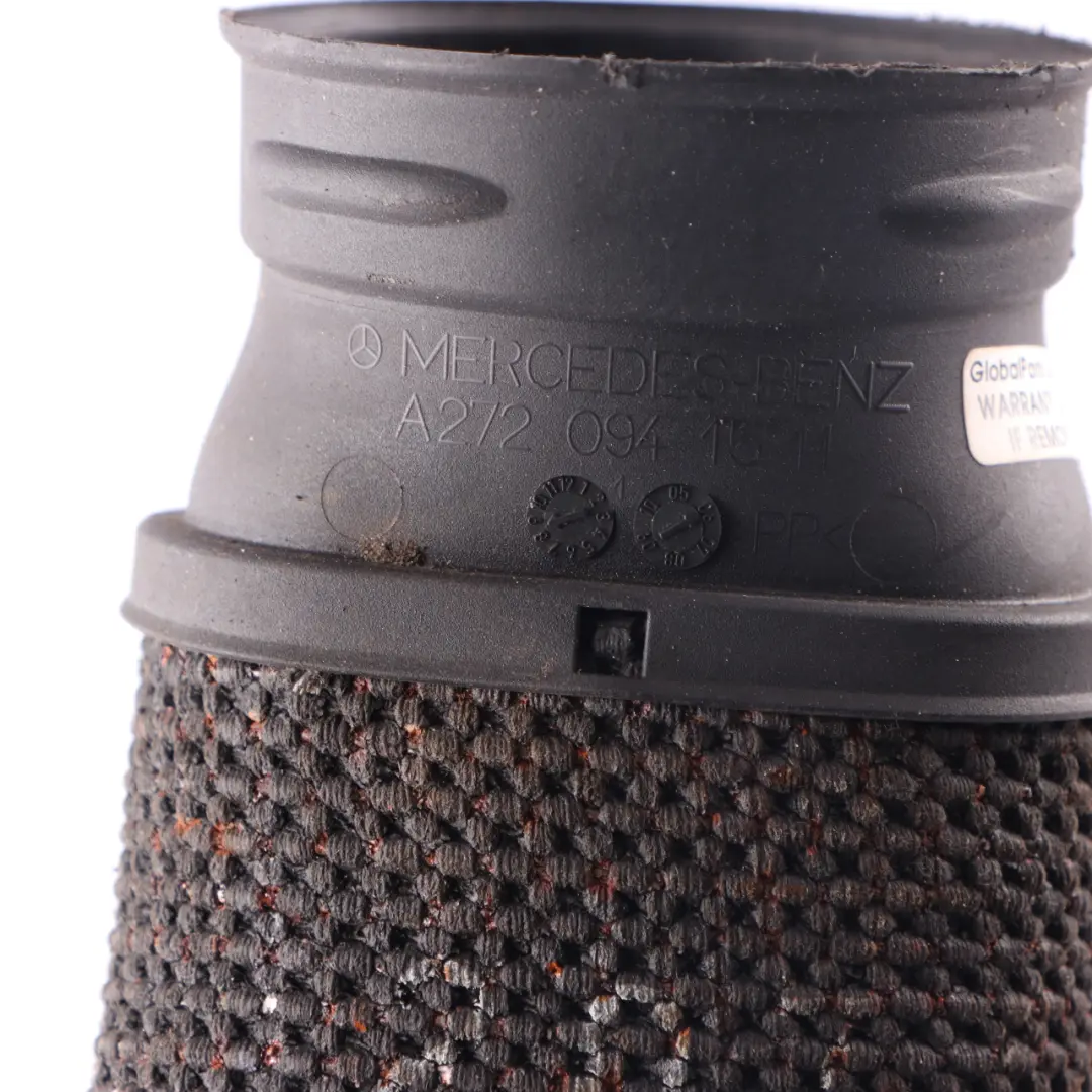M272 Petrol Intake Hose Air Duct Pipe Tube Left N/S A2720941511 to Mercedes W203 with Part number A2720900782 Mercedes W203 M272 Petrol Intake Hose Air Duct Pipe Tube Left N/S A2720941511 - SKU A2720900782-1 - Part number A2720900782