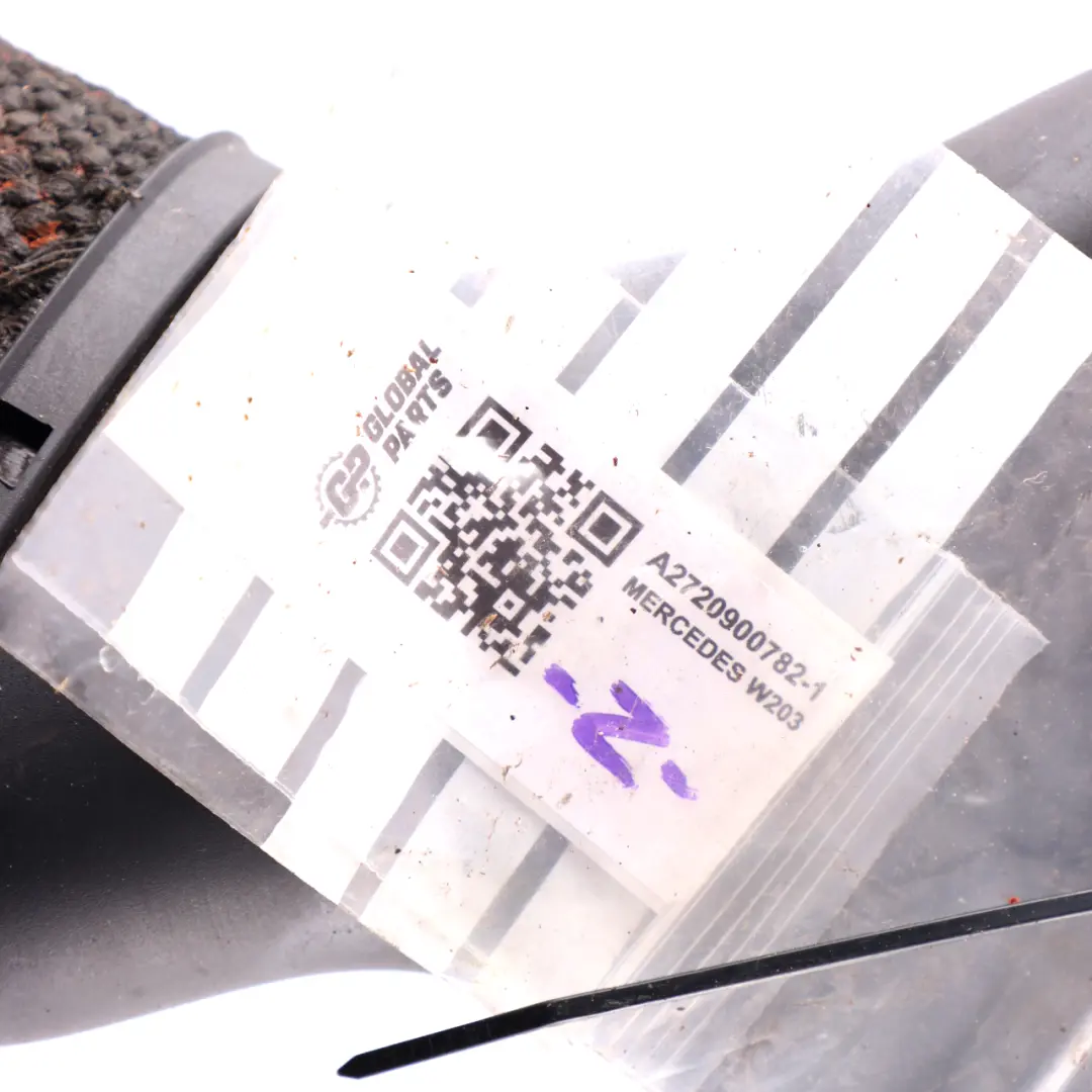 M272 Petrol Intake Hose Air Duct Pipe Tube Left N/S A2720941511 to Mercedes W203 with Part number A2720900782 Mercedes W203 M272 Petrol Intake Hose Air Duct Pipe Tube Left N/S A2720941511 - SKU A2720900782-1 - Part number A2720900782