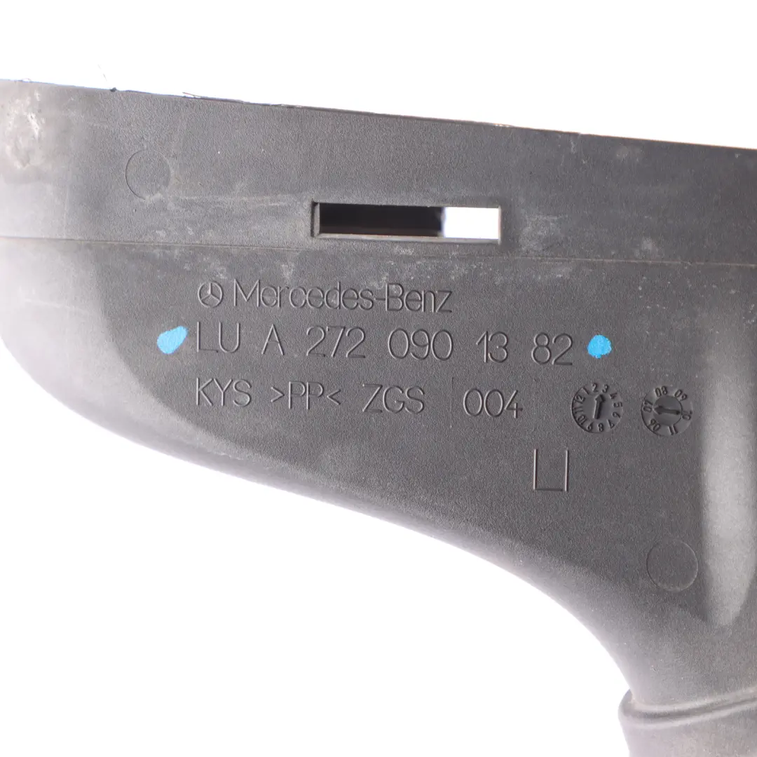 Air Intake Pipe Mercedes W204 W212 M272 Charge Line Hose Left N/S - SKU A2720901382 - Part number A2720901382