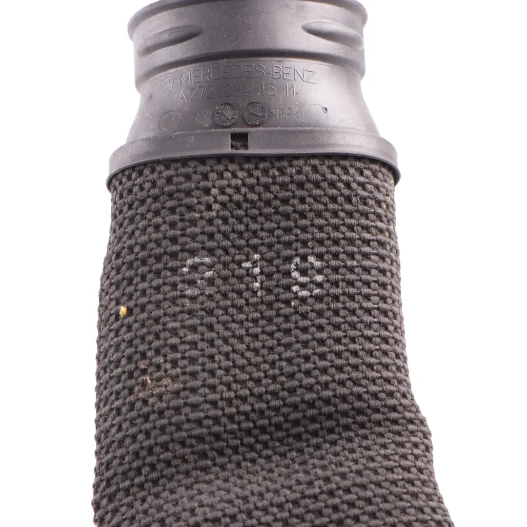 Intake Pipe Mercedes R171 M272 Petrol Hose Duct Tube Left N/S to Air with Part number A2720941982 Air Intake Pipe Mercedes R171 M272 Petrol Hose Duct Tube Left N/S - SKU A2720941982 - Part number A2720941982