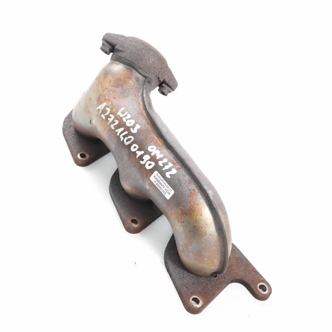 Collecteur d'échappement Mercedes W203 W204 W209 M272 Essence Gauche pour à propos du numéro de pièce A2721400109 Collecteur d'échappement Mercedes W203 W204 W209 M272 Essence Gauche - SKU A2721400109 - Numéro de pièce A2721400109