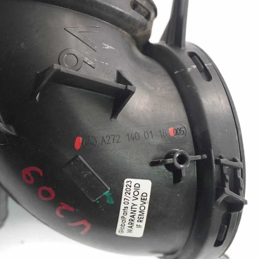 M272 Flujo Aire Medidor Masa Carcasa Tubo para Mercedes W203 W204 W212 con número de pieza A2721400118 Mercedes W203 W204 W212 M272 Flujo Aire Medidor Masa Carcasa Tubo - SKU A2721400118 - Número de pieza A2721400118